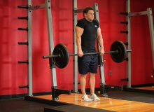 Tập cơ cầu vai Barbell Shrug