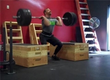 Power Clean from Blocks – Power Clean từ vật kê